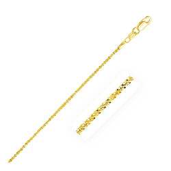 10k Yellow Gold Sparkle Chain 1.5mm 10k Yellow Gold Sparkle Chain 1.5mm