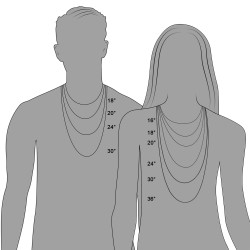 14k White Gold Diamond-Cut Bead Chain 1.0mm 14k White Gold Diamond-Cut Bead Chain 1.0mm