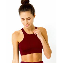 Ashton Sports Bra - Maroon Ashton Sports Bra - Maroon