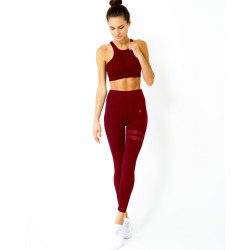 Ashton Sports Bra - Maroon Ashton Sports Bra - Maroon