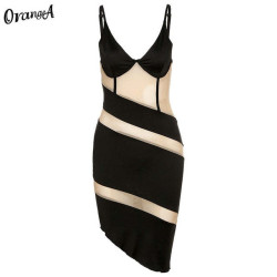 Black sexy V-Neck Sleeveless Dress Black sexy V-Neck Sleeveless Dress