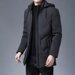 Top Quality New Brand Hooded Casual Fashion Long Thicken Outwear Top Quality New Brand Hooded Casual Fashion Long Thicken Outwear