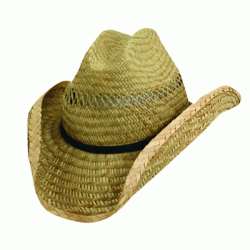 Dorfman Pacific TMMS58OS Mens Western Shape Summer Straw Hat Assortment - Pack Of 12 Dorfman Pacific TMMS58OS Mens Western Shape Summer Straw Hat Assortment - Pack Of 12
